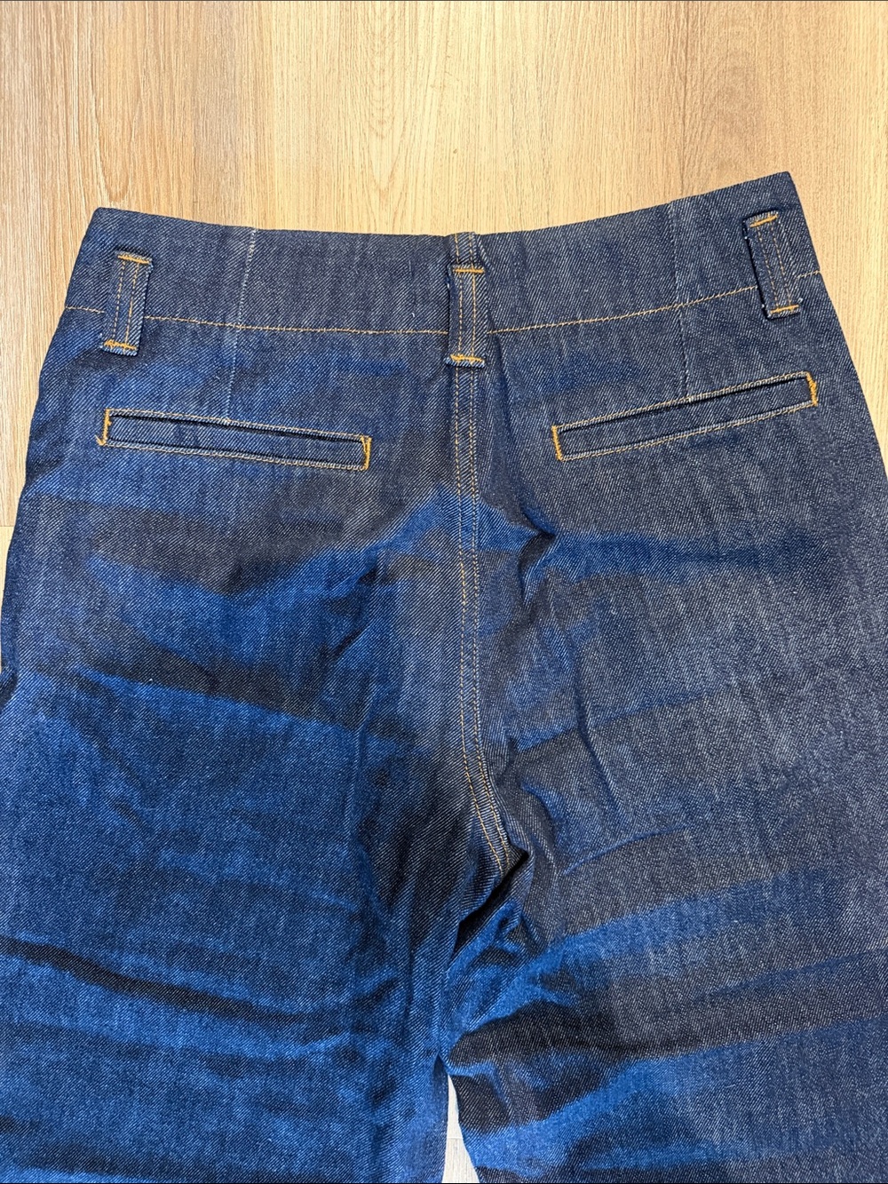 Frame Denim Dark Blue High-Rise Wide Leg Jeans, never worn, no tags. - Picture 7 of 7